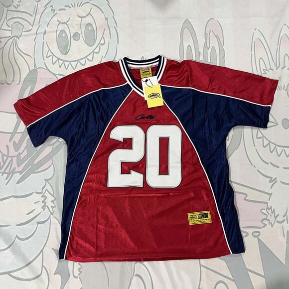 Supreme Patchwork Red Jersey - Picture 1 of 7